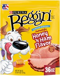 Purina Beggin' Limited Edition Homestyle! Honey N Ham Flavored Dog Treats, 36-oz pouch