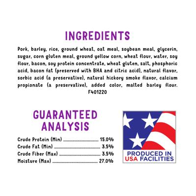 Show full view: Purina Beggin' Strips Real Meat Thick Cut Hickory Smoke Flavored Dog Treats, 26-oz pouch, case of 2 slide 7 of 10