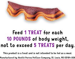 Purina Beggin' Strips Real Meat with Bacon & Cheese Flavored Training Dog Treats, 40-oz pouch slide 2 of 7