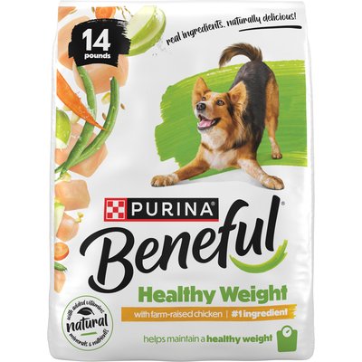 Purina Beneful Purina Beneful Healthy Weight with Farm-Raised Chicken Dry Dog Food, 14-lb bag