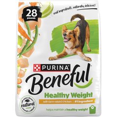 Purina Beneful Healthy Weight with Farm-Raised Chicken Dry Dog Food, 28-lb bag