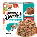 Purina Beneful IncrediBites Adult Variety Pack Chicken Beef & Salmon Small Breed Wet Dog Food, 3-oz can, case of 30