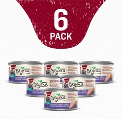 Purina Beyond Cage-Free Turkey, Sweet Potato & Spinach Recipe in Gravy Canned Cat Food, 3-oz, case of 12 slide 2 of 7