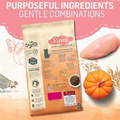 Show full view: Purina Beyond Chicken & Oatmeal Recipe Dry Kitten Food, 5-lb bag slide 3 of 10