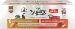 Purina Beyond Grain-Free Chicken & Beef Variety Pack Canned Dog Food, 13-oz, case of 12