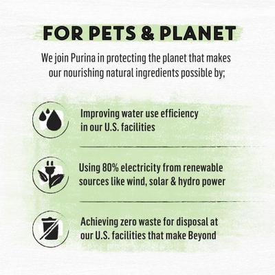 Show full view: Purina Beyond Grain-Free Natural Simply Wild Caught Whitefish & Cage Free Egg Recipe Dry Cat Food, 3-lb bag slide 8 of 11