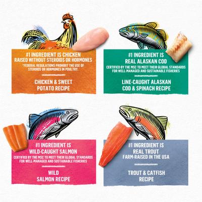 Show full view: Purina Beyond Grain-Free Pate 4 Flavors Variety Pack Canned Cat Food, 3-oz, case of 24 slide 6 of 12