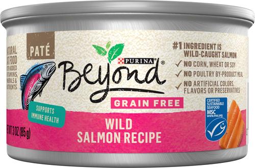 Discontinued PURINA BEYOND Grain-Free Wild Salmon Pate Recipe