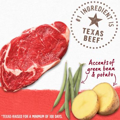 Show full view: Purina Beyond Natural Grain-Free Beef Potato & Green Bean Recipe Ground Entree Wet Dog Food, 13-oz can, case of 4 slide 3 of 10