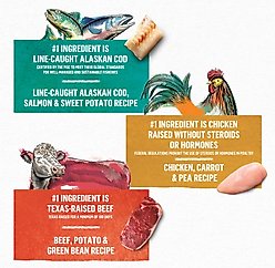 Purina Beyond Natural Pate Ground Entrees Wet Dog Food Variety Pack, 13-oz can, case of 12 slide 2 of 8