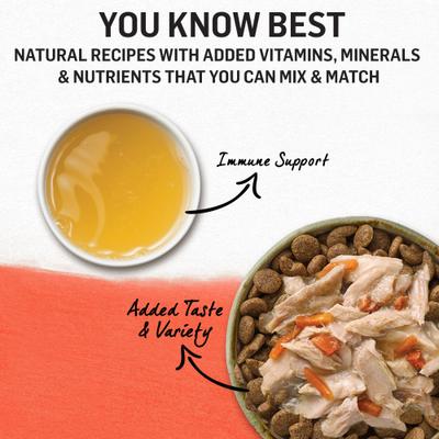 Show full view: Purina Beyond Organic Chicken Recipes Variety Pack High Protein Wet Dog Food, 13-oz can, case of 12 slide 6 of 11