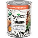 Purina Beyond Organic Chicken & Sweet Potato Recipe Wet Dog Food, 13-oz can, case of 12