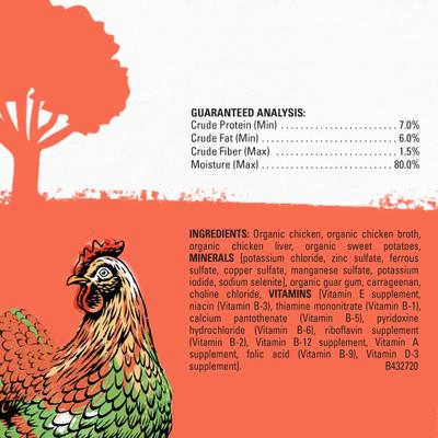 Show full view: Purina Beyond Organic Chicken & Sweet Potato Recipe Wet Dog Food, 13-oz can, case of 12 slide 5 of 11