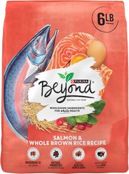 Purina Beyond Simply Salmon & Whole Brown Rice Recipe Dry Cat Food, 6-lb bag
