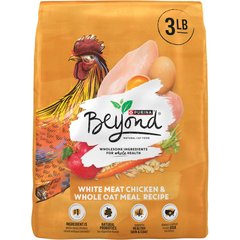 Purina Beyond Simply White Meat Chicken & Whole Oat Meal Recipe Dry Cat Food, 3-lb bag