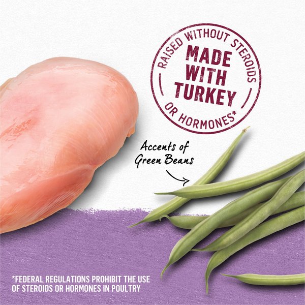 Show full view: Purina Beyond Turkey & Green Bean Recipe in Gravy Canned Dog Food, 12.5-oz, case of 12 slide 4 of 11