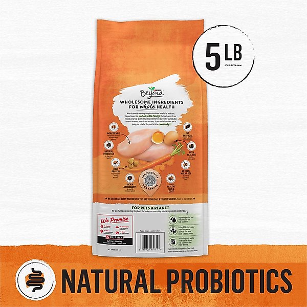 Purina Beyond White Meat Chicken & Egg Recipe Grain-Free Natural Dry Cat Food