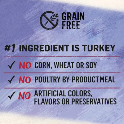 Show full view: Purina Beyond Wild Prey-Inspired Grain-Free High Protein Turkey, Liver & Duck Pate Recipe Canned Dog Food, 13-oz, case of 12 slide 4 of 12