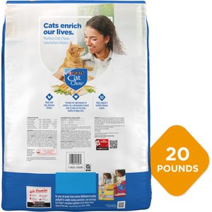 Purina Cat Chow Complete with Real Chicken & Vitamins Dry Cat Food, 20-lb bag