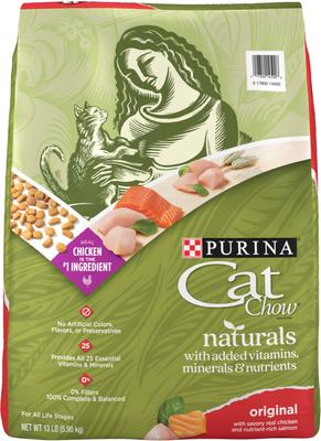 Purina Cat Chow Naturals Original with Added Vitamins, Minerals & Nutrients Dry Cat Food