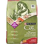 Purina Cat Chow Naturals Original with Added Vitamins, Minerals & Nutrients Dry Cat Food, 18-lb bag