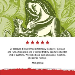 Purina Cat Chow Naturals Original with Added Vitamins, Minerals & Nutrients Dry Cat Food, 18-lb bag slide 2 of 7