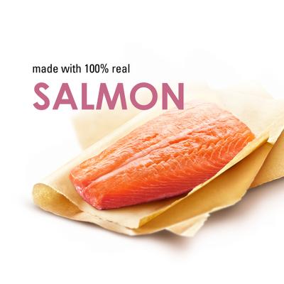 Show full view: Purina Fancy Feast Purely Natural Hand-Flaked Salmon Soft Cat Treat, 10 count slide 5 of 11