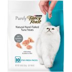 Purina Fancy Feast Purely Natural Hand-Flaked Tuna Soft Cat Treat, 10 count