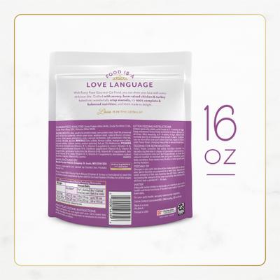 Show full view: Purina Fancy Feast with Savory Chicken & Turkey Dry Cat Food, 16-oz bag, pack of 4 slide 3 of 13