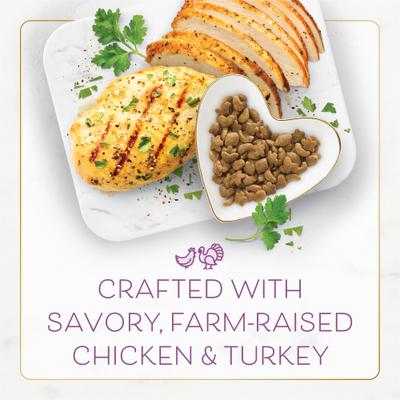 Show full view: Purina Fancy Feast with Savory Chicken & Turkey Dry Cat Food, 3-lb bag slide 6 of 13