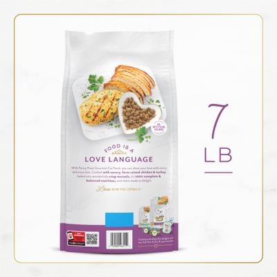 Show full view: Purina Fancy Feast with Savory Chicken & Turkey Dry Cat Food, 7-lb bag slide 3 of 13