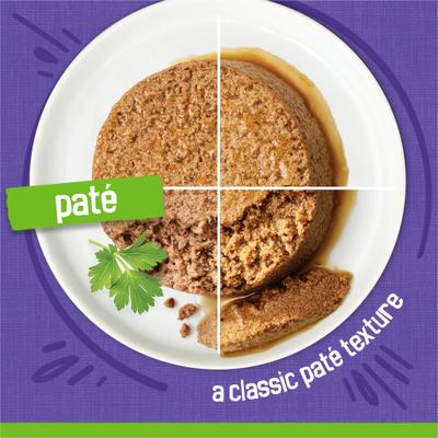 Show full view: Purina Friskies Seafood & Chicken Pate Favorites Variety Pack Wet Cat Food, 5.5-oz can, case of 48 slide 4 of 13