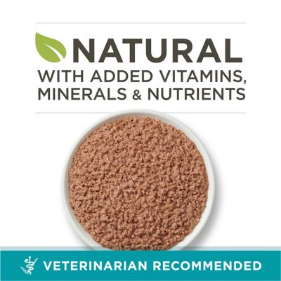 Show full view: Purina ONE Beef Recipe Pate Grain-Free Natural High Protein Canned Cat Food, 3-oz, case of 24 slide 3 of 13