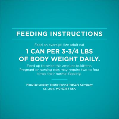 Show full view: Purina ONE Beef Recipe Pate Grain-Free Natural High Protein Canned Cat Food, 3-oz, case of 24 slide 9 of 13