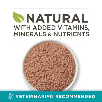 Show full view: Purina ONE Chicken Recipe Pate Natural Grain-Free Canned Cat Food, 3-oz, case of 24 slide 3 of 13