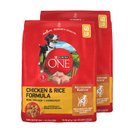 Purina ONE Digestive & Gut Health Support Chicken & Rice Formula Dry Dog Food, 80-lb bundle