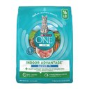 Purina ONE Indoor Advantage Senior 7+ High Protein Natural Dry Cat Food, 16-lb bag