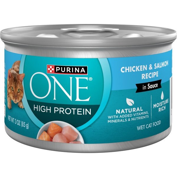 Purina Muse Natural Salmon Recipe with Scallops in Broth Wet Cat Food
