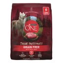 Purina ONE Natural True Instinct Grain-Free with Real Beef Dry Dog Food, 6-lb bag