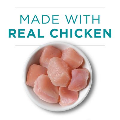 Show full view: Purina ONE Natural Weight Control Ideal Weight White Meat Chicken Recipe in Sauce Wet Cat Food, 3-oz can, case of 24 slide 5 of 14