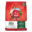 Purina ONE +Plus Adult Small Breed Lamb & Rice Formula Dry Dog Food, 15-lb bag