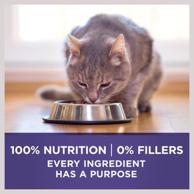 Show full view: Purina ONE +Plus Hairball Formula Natural Adult Dry Cat Food, 16-lb bag slide 9 of 13