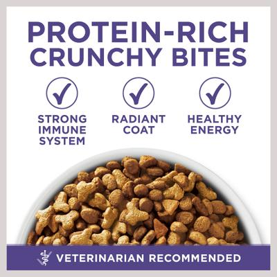 Show full view: Purina ONE +Plus Hairball Formula Natural Adult Dry Cat Food, 3.5-lb bag slide 4 of 13