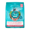 Purina ONE +Plus Healthy Kitten Muscle Vision & Brain Development Natural Dry Cat Food, 7-lb bag