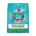 Purina ONE +Plus Indoor Advantage Adult Natural, Low Fat, Weight Control, Indoor Real Turkey Dry Cat Food, 22-lb bag