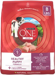 Purina ONE +Plus Natural High Protein Healthy Puppy Chicken Formula Dry Puppy Food, 8-lb bag