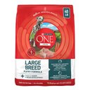 Purina ONE Plus Natural Large Breed Formula Dry Puppy Food, 40-lb bag