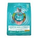 Purina ONE +Plus Sensitive Skin & Stomach Adult Natural Digestive Dry Cat Food, 22-lb bag