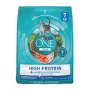 Purina ONE Plus Skin & Coat Health Formula Natural Salmon & Ocean Whitefish High Protein Dry Cat Food, 7-lb bag