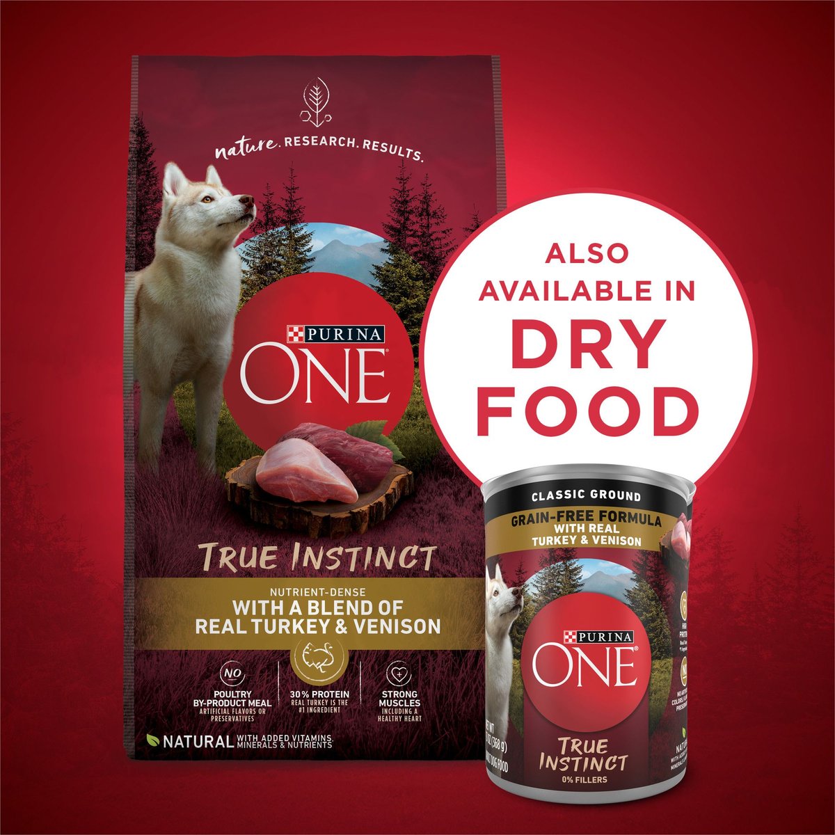 High Protein Purina One Basic Instinct Purina ONE True Instinct
